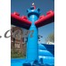 Pogo Brave Knight Commercial Jumper Inflatable Bounce House with Slide and Air Blower   